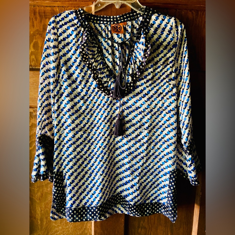 TORY BURCH long sleeve blouse.